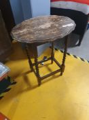 * barly twist leg side table
