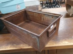 * metal storage box