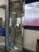 * Very large mirror with bevelled mirror frame. 800w x 2400h