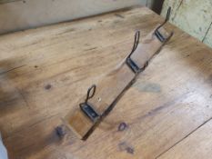 * rustic coat hooks