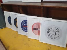 * 5 x framed prints