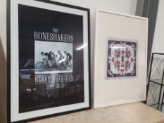 * 2 x framed prints 900w x 1250d