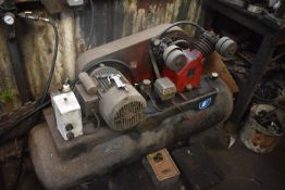 *Sellarc by W. Bateman & Son Single Phase Compressor on Horizontal Receiver