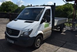 *Mercedes Drop-Side Flatbed Pickup Reg: FM65 0JZ