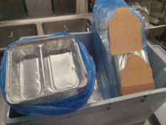 * disposable packing items