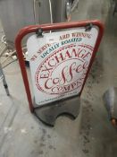 * hanging external sign