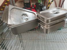 * selection of gastronomes and lids