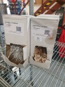 * salt and pepper sachets