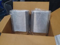 * quantity of foil take away containers