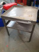 * S/S appliance table - 580w x 550d x 610h