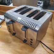 * S/S 4 slice toaster