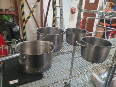* 4 x pots/pans