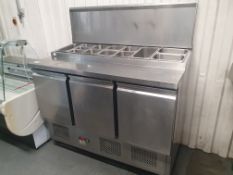 * Kingfisher PS300 preptop 3 door - 1370w x 700d x 1100h