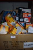 *Box of Incandescent and Other Light Bulbs