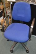 Blue Office Swivel Chair