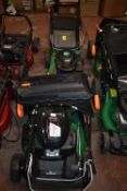 *Two Hawksmoor Rotary Lawnmowers: One with Honda Easy Start Engine (salvage)
