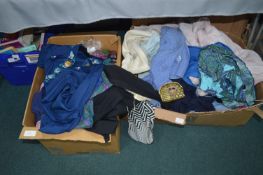 Two Boxes of Vintage Clothing