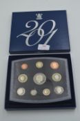 Royal Mint 2001 UK Proof Coin Set