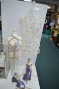 Decorative Tailor's Dummy Ornaments etc.