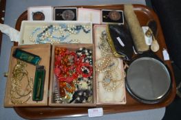 Vintage Costume Jewellery Necklaces, etc.