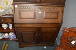 Old Charm Oak Bureau
