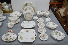 Coalport Winlock Fruit Pattern Tableware etc. 50+p