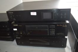 Three Pioneer Audio Players
