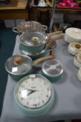 Studio Home Pans Set plus Clock etc.