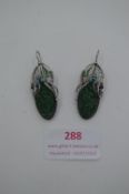 Pair of Indian Silver Earrings