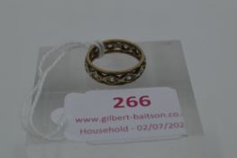 9k Gold Ring ~2.75g