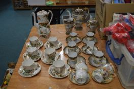 Two Chinese Eggshell Tea Sets