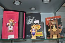 Three Bad Taste Bears with Packaging