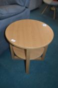 Small Circular Occasional Table