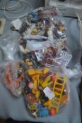 Three Bags of Plastic Farmyard Animals etc.