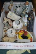 Pottery Items, Ornaments, etc.