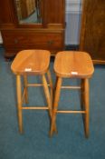 Pair of Vintage Stools