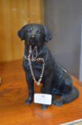 Leonardo Collection Black Labrador Figure