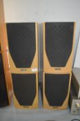 Four Mission M72 Audio Speakers