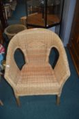 Basket Weave Conservatory Chair