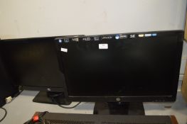 Two HP Monitors
