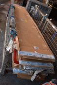 *Contents of Stillage Including ~15 Alusplash Splashback (stillage not included) (salvage)