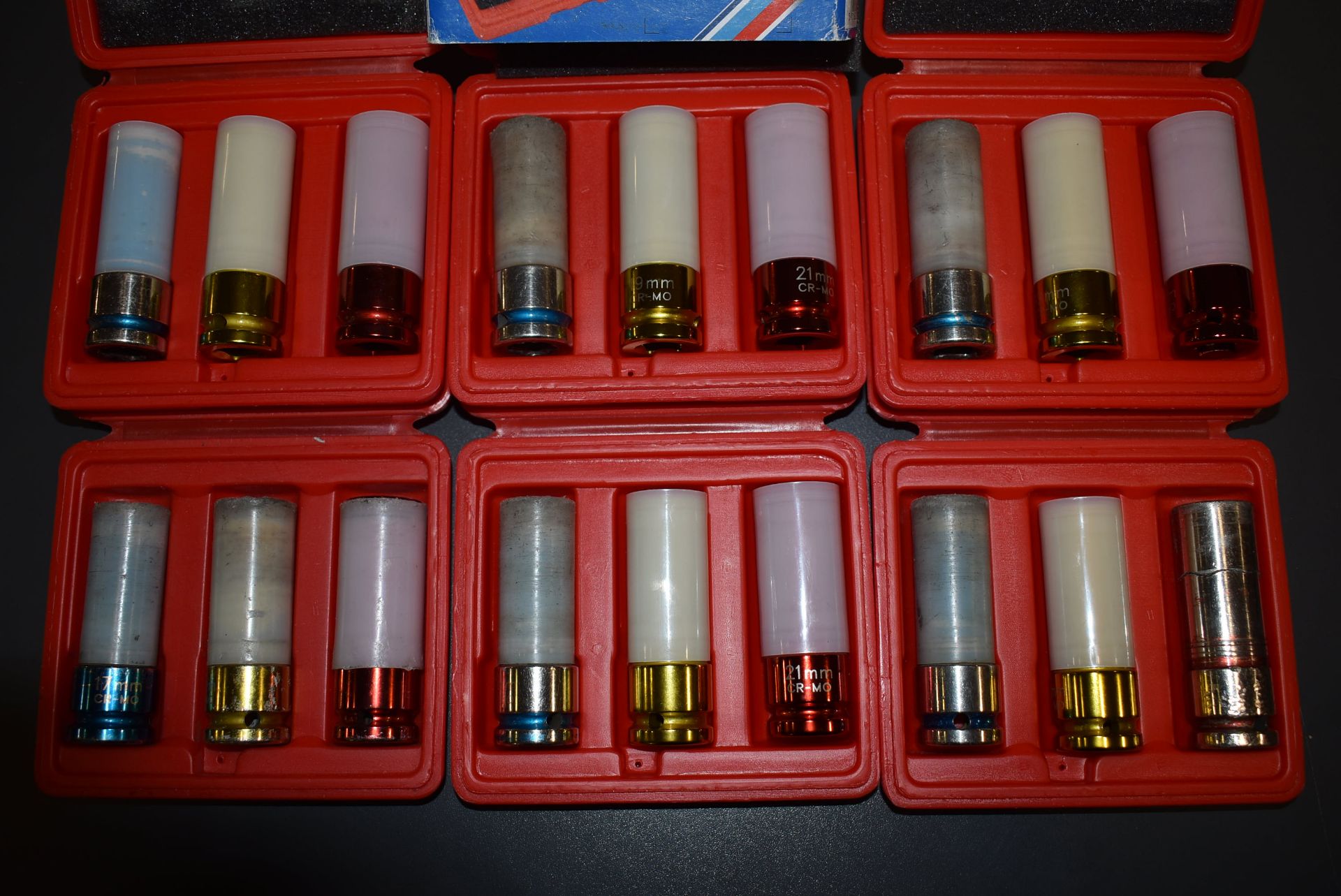 *Six Clarke Professional 3pc Thin Wall Deep Impact Socket Set (salvage) - Image 2 of 2
