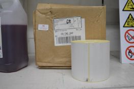 *Four Rolls of Labels