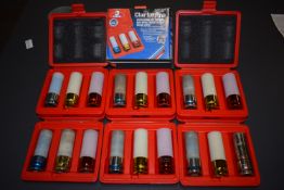 *Six Clarke Professional 3pc Thin Wall Deep Impact Socket Set (salvage)