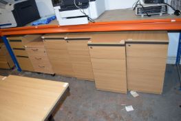 *Six Three Drawer Filing Cabinet