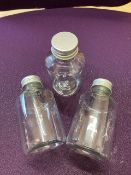 Approx. 9000 Clear Plastic Food Grade 150ml Bottles with Aluminium Screw Caps