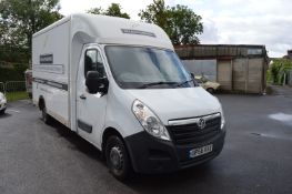 *Vauxhall Movano Luton Van Reg: BP66 KVE, 6-Speed Manual, MOT Oct 23, with Rear Cameras, Lash