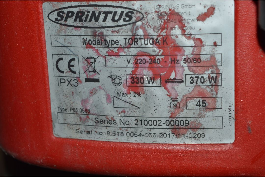 *Sprintus Tortuga K Floor Cleaner - Image 3 of 3