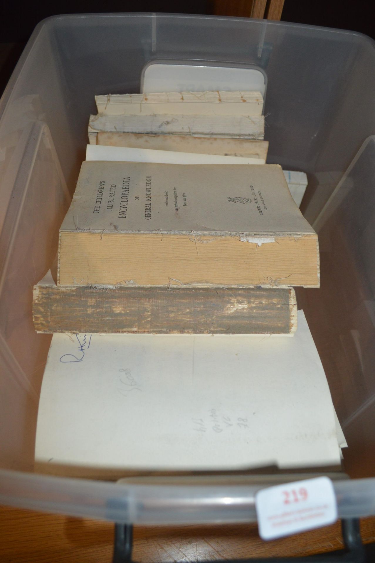 *Box of Books: Children's Encyclopedia, etc.