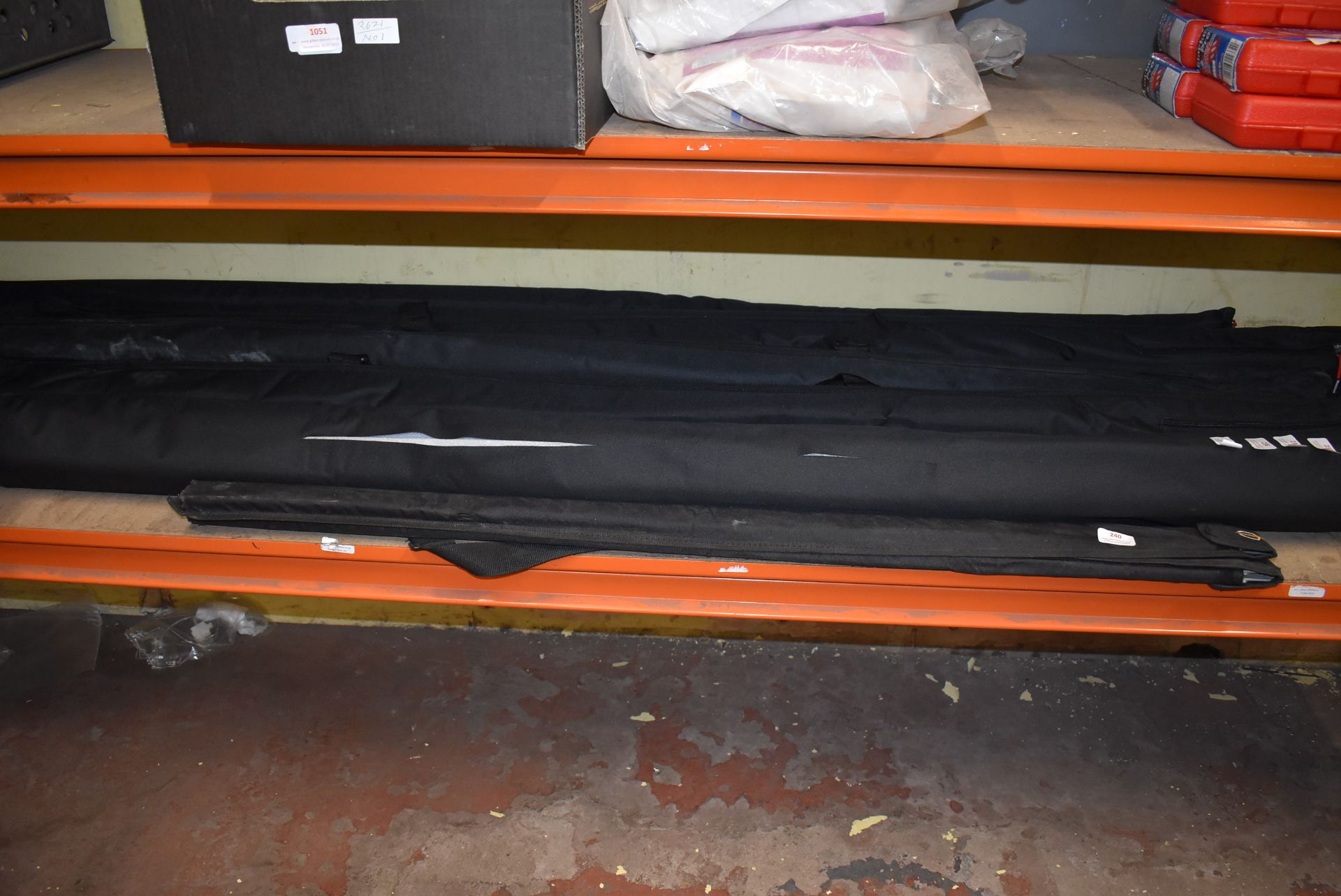 *Four Extra Long Folding Rulers (salvage)